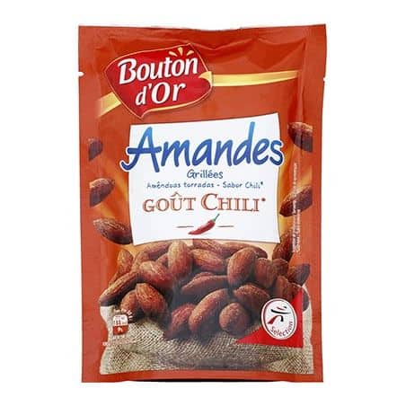 Bouton Dor Or Amande Chili 100G