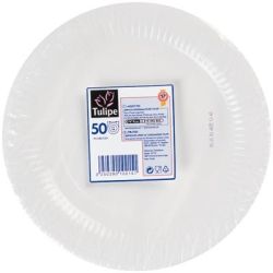 Domedia Assiette 23Cm X50 Blanc