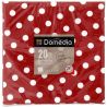 Domedia Dom Serv 33Cm X20 Pois Rouge