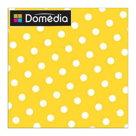 Domedia Dom Serv 33Cm X20 Pois Jaune