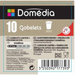 Domedia Dom Gob Cafe Couvercl 20Cl X10