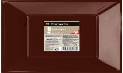 Domedia Dom Ass Carree 23Cm X6 Choc