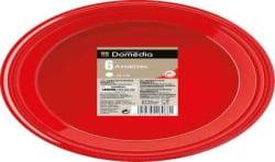 Domedia Dom Ass Ronde 23Cm X6 Rouge
