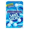 Mentos Gum Chewing-Gum Boite Sans Sucre Menthe 50G