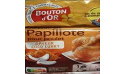 Bouton Dor Bo Papill.Poul.Curry Coco 28G