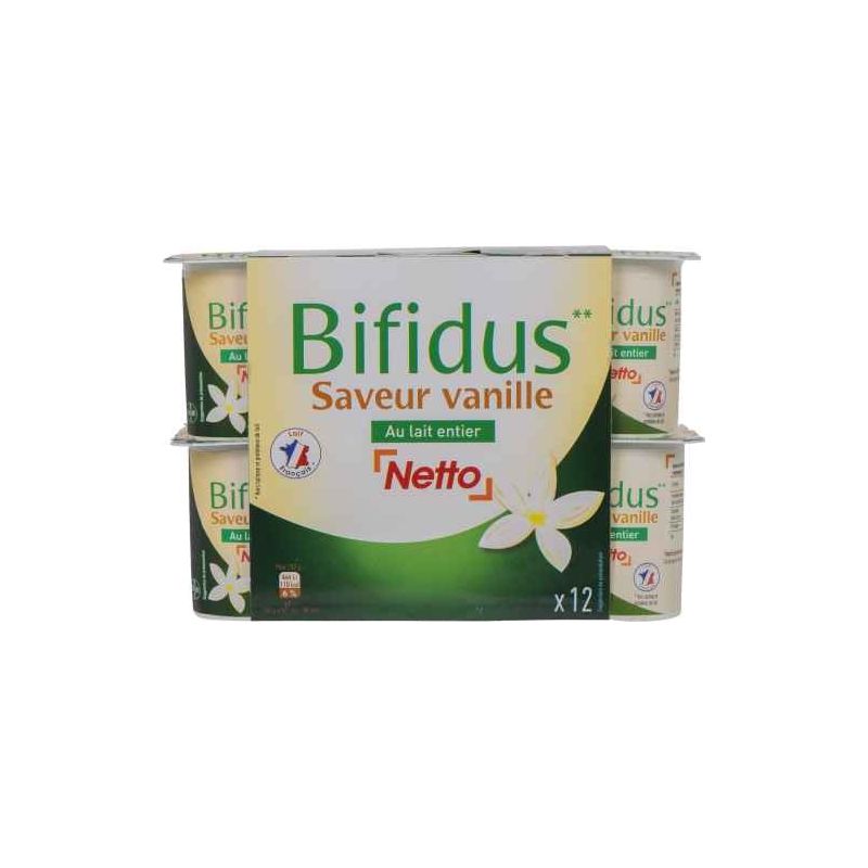 Netto Bifidus Vanille 12X125G