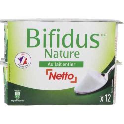 Netto Bifidus Nature 12X125G
