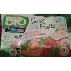 Paturages Pat.Suiss Fruits Bio 12X50G