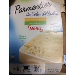 Netto Parmentier Poisson 300G