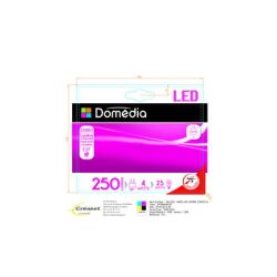 Domedia Dom Amp Led Sph Dep 25W E27