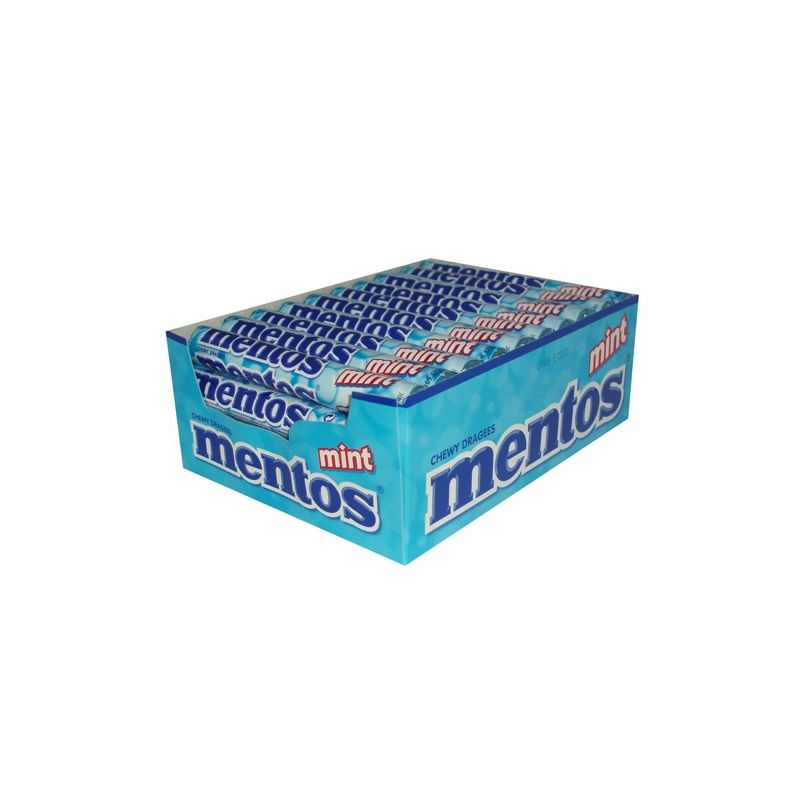 Mentos Rouleau 38Gr Menthe