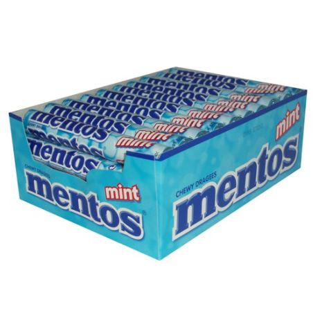 Mentos Rouleau 38Gr Menthe