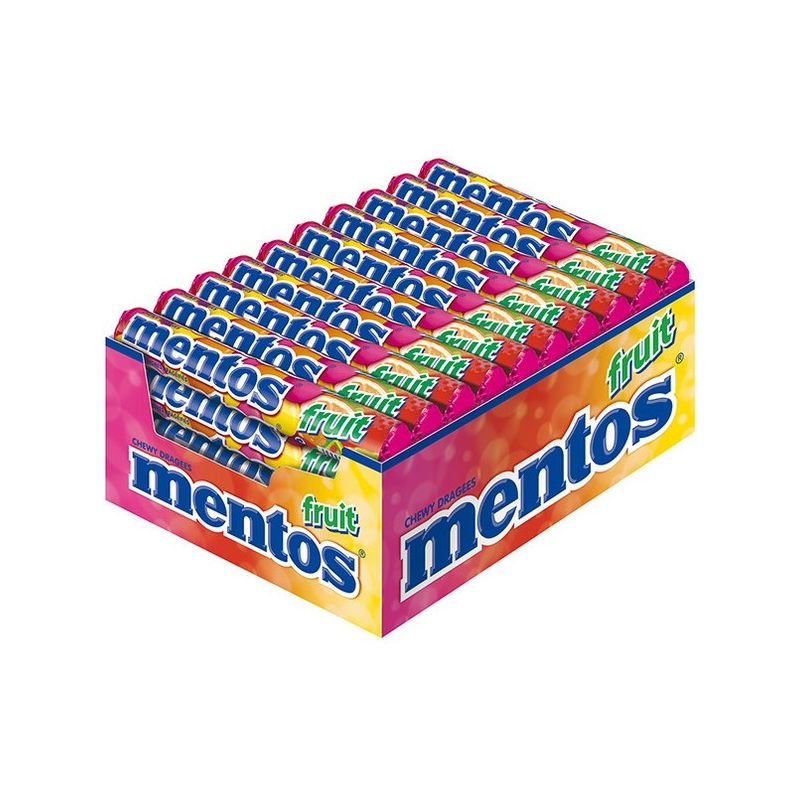 Mentos Rouleau 38Gr Fruit
