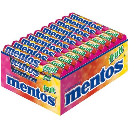 Mentos Rouleau 38Gr Fruit