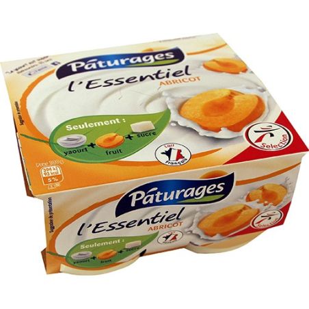 Paturages Pat.L Essentiel Abricot 4X100G