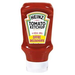 Heinz Flacon 460G Ketchup Top Down