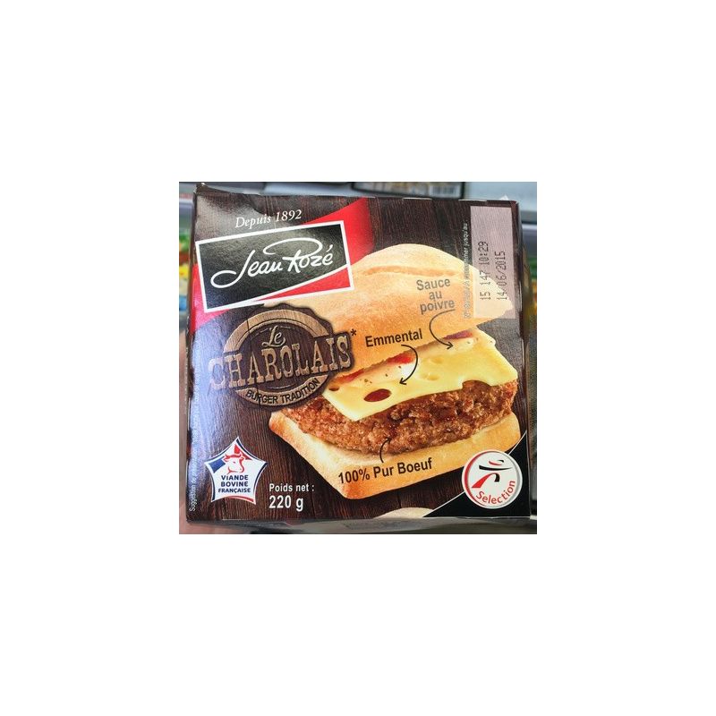 Jean Roze Jroze Burger Charolais 220G