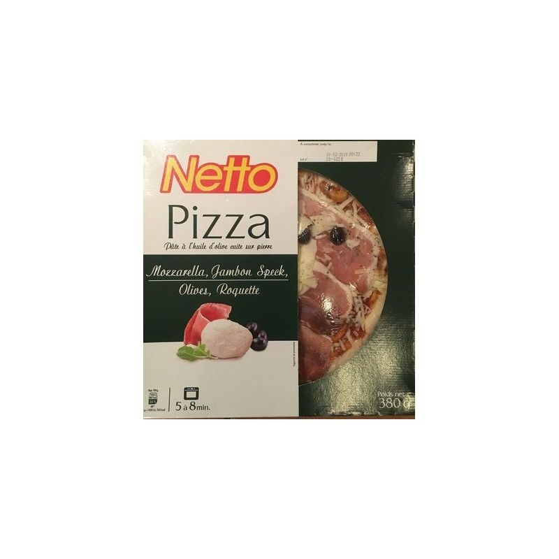 Netto Pizza Pm Tosca Speck380G