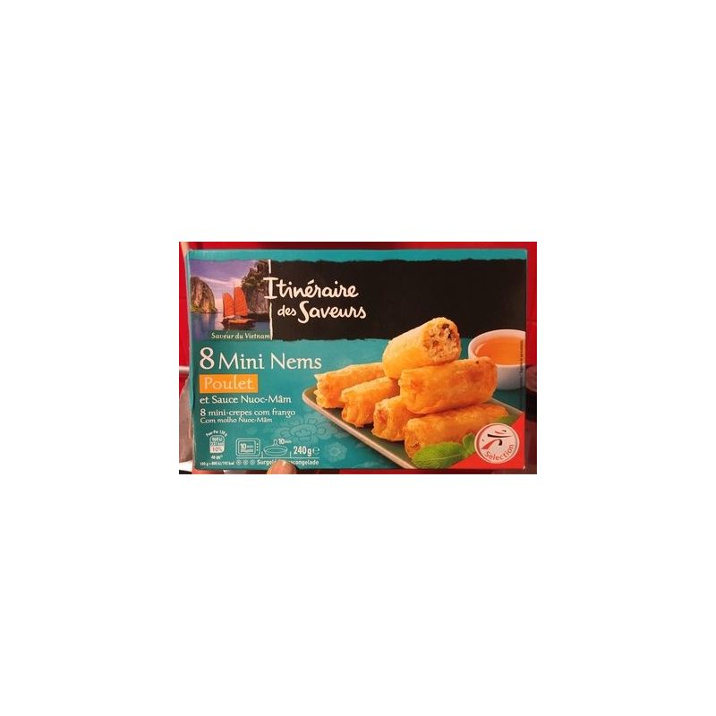 Ids Mini Nems Poulet X8 240G
