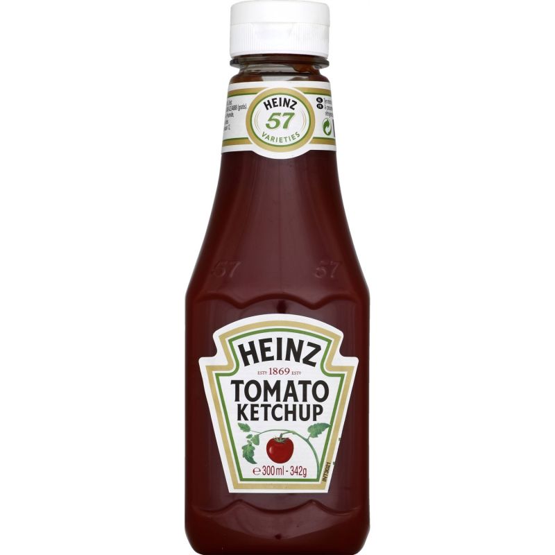 Heinz Ketchup Top Up : Le Flacon De 300 Ml - 342G