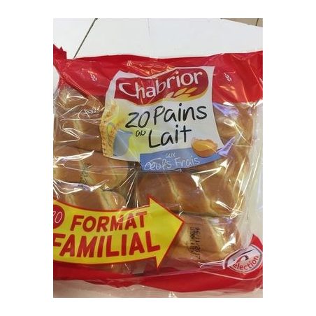 Chabrior 20 Pains Au Lait 700G