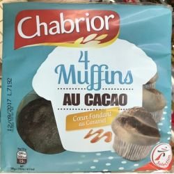 Chabrior Ch.Muffin Choc Coeur Cara.4X75