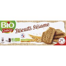 Chabrior Chab.Biscuits Sesame Bio 180G