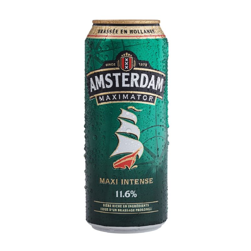 Amsterdam Bière Maximator : La Canette De 50Cl