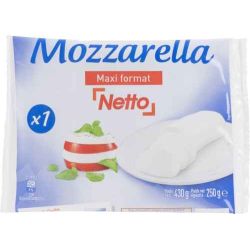 Netto Mozzarella 250G