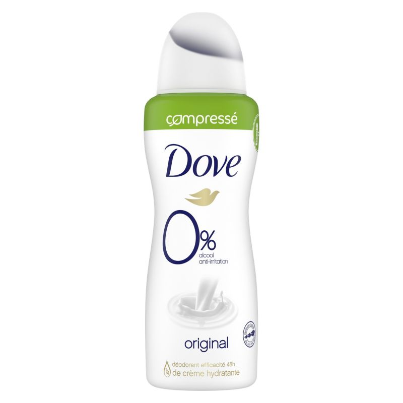 Dove Déodorant Sans Sels D'Aluminium Compressé Le Spray De 100Ml