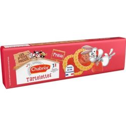 Chabrior Chab Tartelet.Rdes Fraise 150G