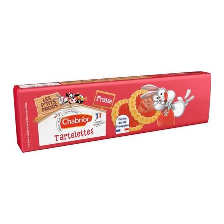 Chabrior Chab Tartelet.Rdes Fraise 150G