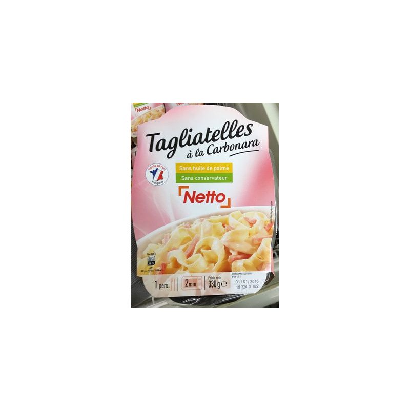 Netto Tagliatelles Carbo 330G