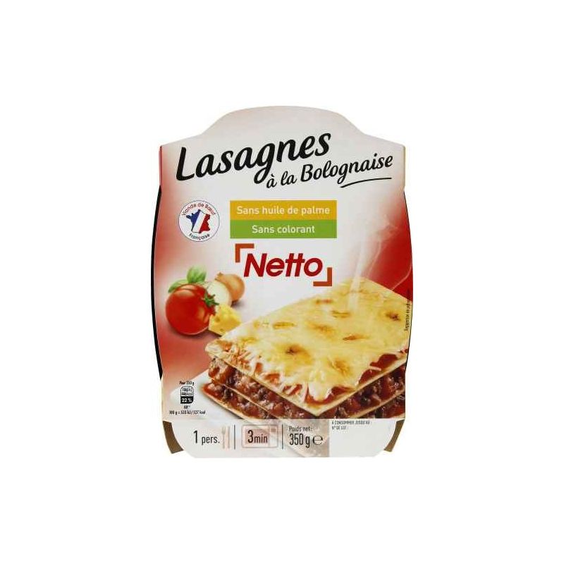 Netto Lasagne Bolognaise 350G