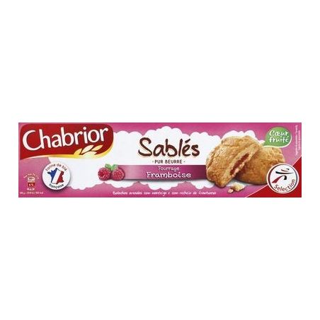 Chabrior Chab.Sable Fourre Framboi 100G