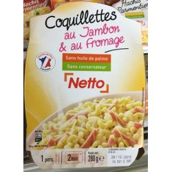 Netto Coquillettes Jambon 280G