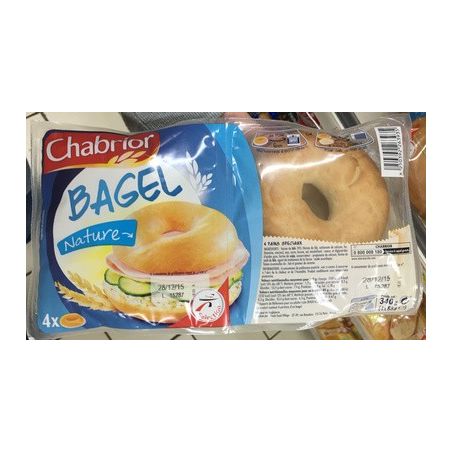 Chabrior 4 Bagels Nature 340G