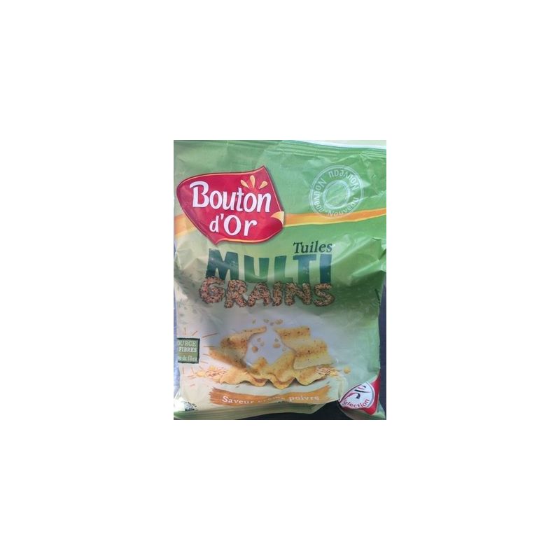Bouton Dor Or Tuile Multigrain 60G