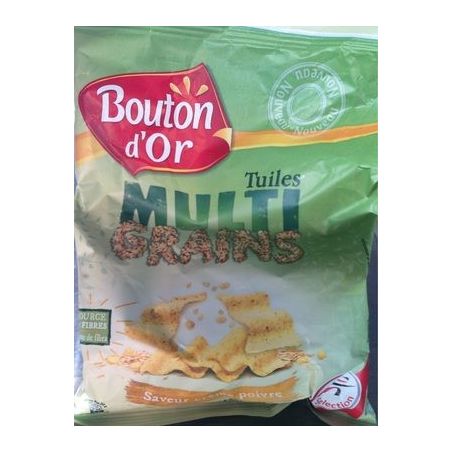 Bouton Dor Or Tuile Multigrain 60G