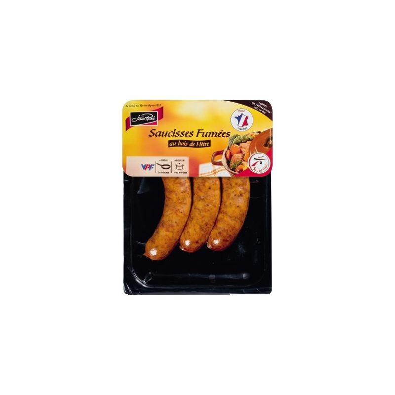 Jean Roze Jroze Saucisse Fumee X4 400G