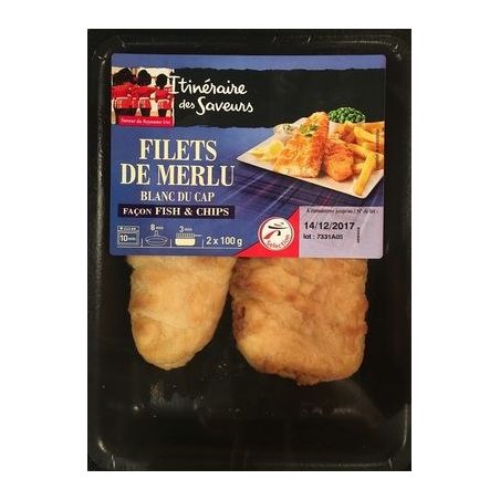 Ids Pane Facon Fish&Chips 200G