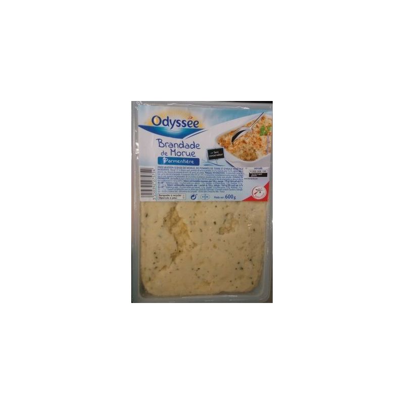 Odyssee Odysse Brandade Morue Parm600G