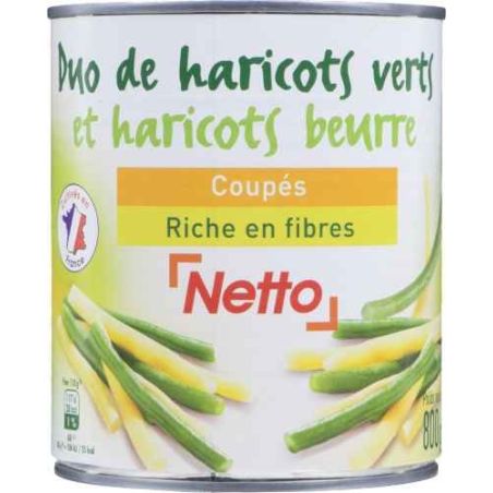 Netto Haricot Vert/Beurre 460G