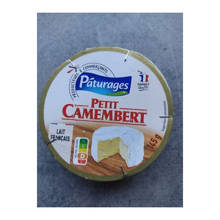 Paturages Petit Camembert 150G