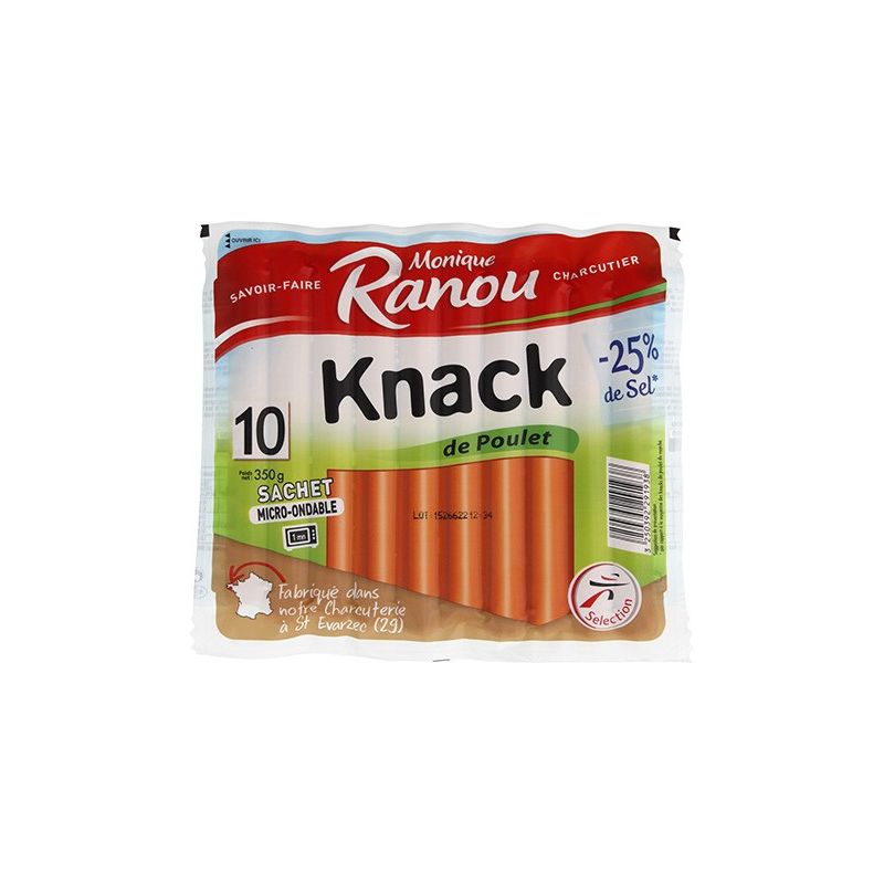 J.Roze Ranou Knack Poulet Tsrx10 350G