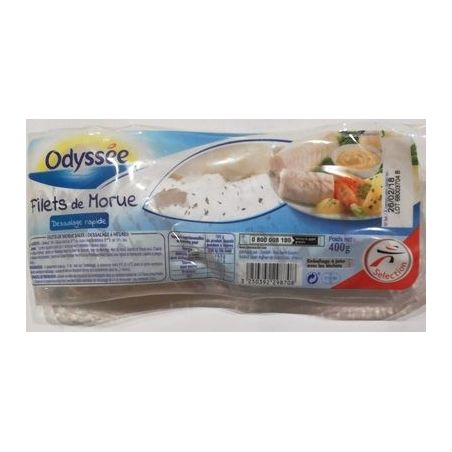 Odyssee Filet Morue Salee 400G