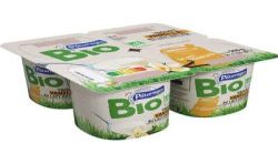 Paturages Pat Yrt Bio Vanille 4X125G