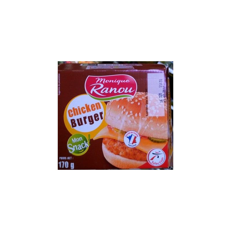 Ranou Chicken Burger 170G