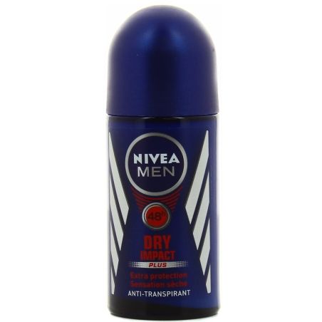 Deodorant En Rolle Nivea Dry Impact For Men Carton De 12 Boites X 50 Ml