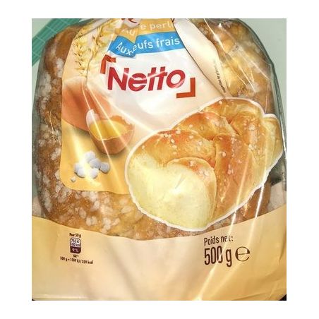 Netto Net.Brioch.Tress.Plat.Suc 500G